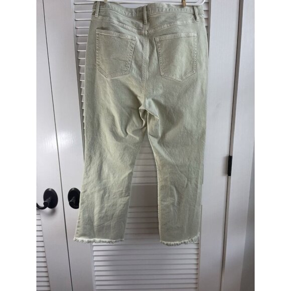 Made and Loved LOFT Jeans Womens Size 30 / 10 Skinny Green - Picture 3 of 7